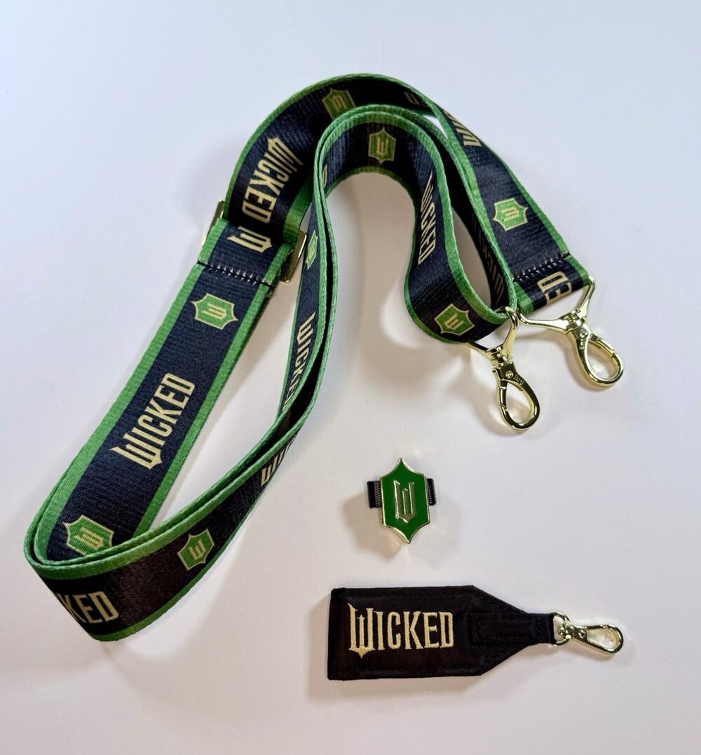 NWOT Lug x Wicked 3-Piece Accessory Bundle - Strap, Charm, Zipper Puller